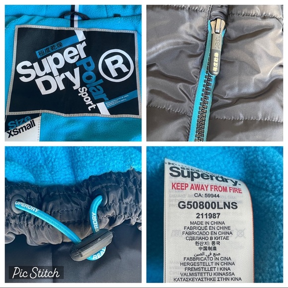 Superdry hooded fur
Polar Sports Puffer Jacket black size XS - Picture 14 of 14